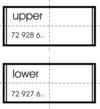 WILMINK GROUP Комплект вкладышей WG1020206